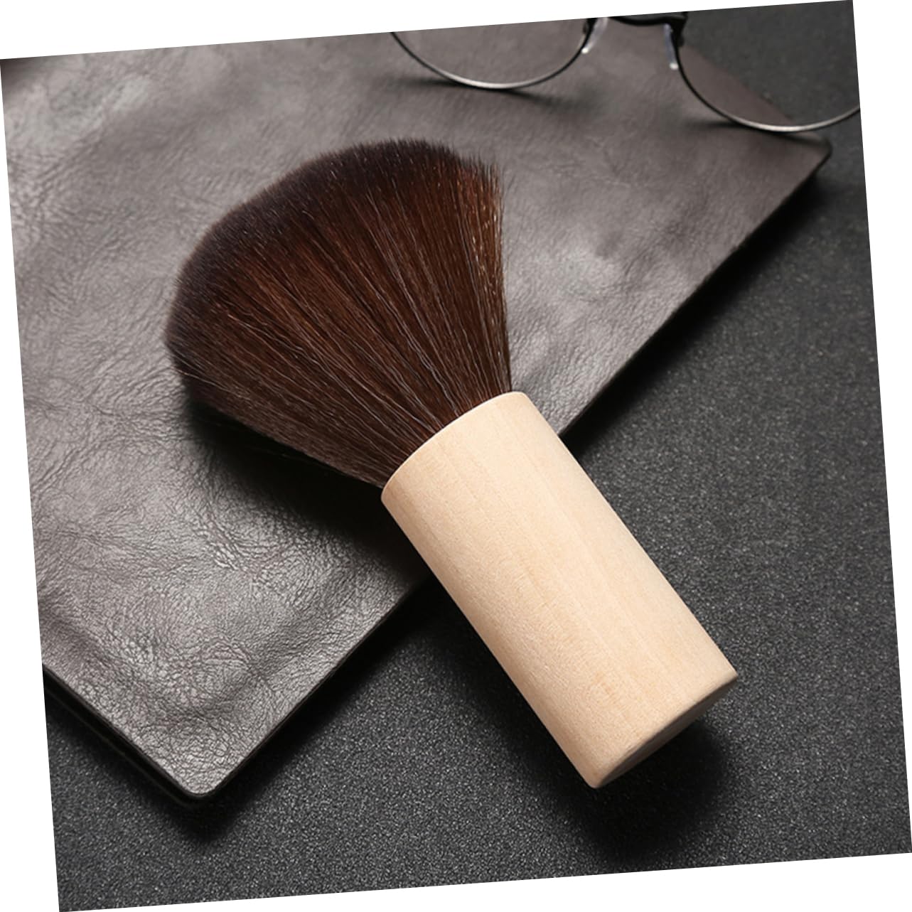 SUPVOX Vinyl Record Cleaning Brush Handle -static Dust Removal Tool for Records and Musical Instruments Essential Vinyl Brush for Audio Performance