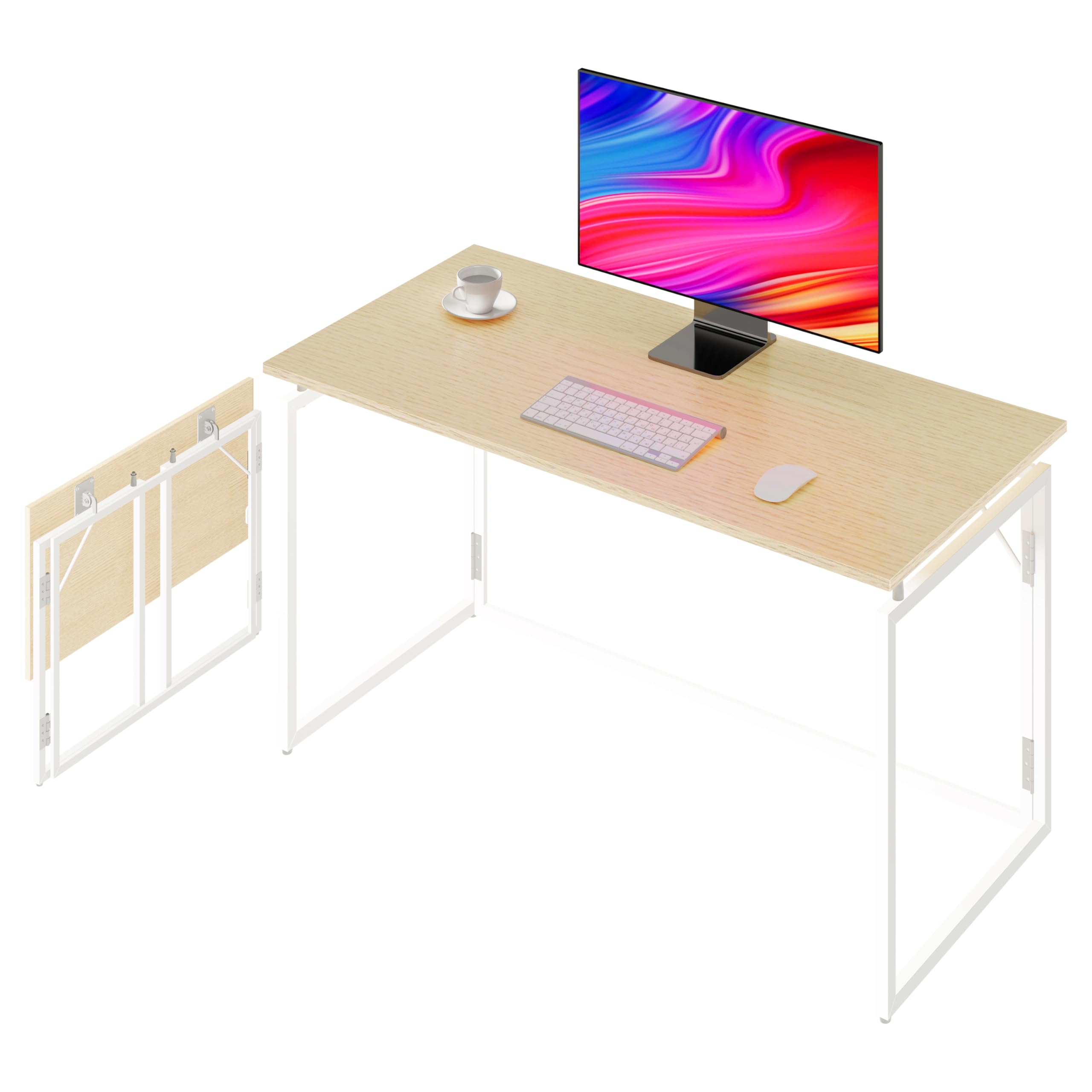 Amazon.co.jp: alawooder Folding Table [Genuine Product] Desk
