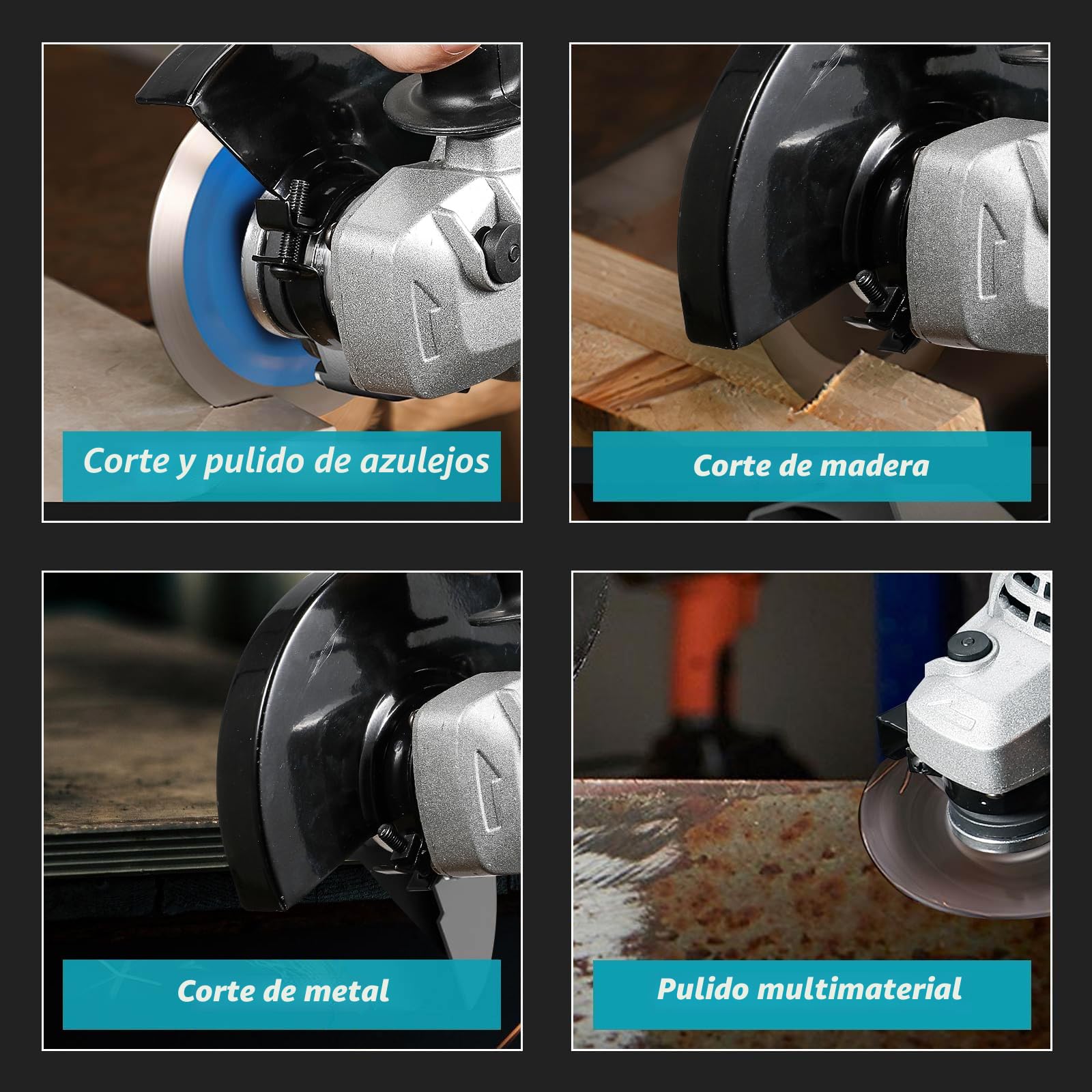 Amoladora angular con batería de 21 V, con 2 baterías de 4,0 Ah, velocidad de ralentí 13000 rpm, lijadora flexible con batería de 125 mm, 3 velocidades, sin escobillas, para lijar, cortar y pulir