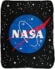 Bioworld NASA Space Logo Fleece Throw Blanket