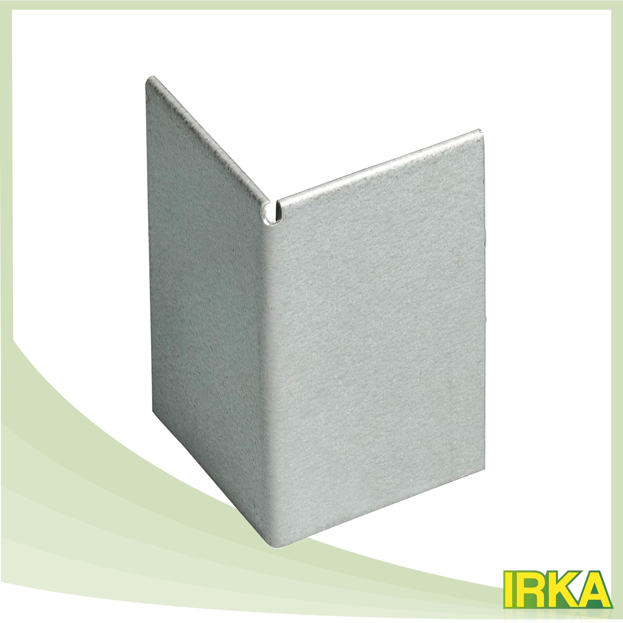 IRKA Grabeinfassung Metall 4 x 1 m inkl. 4 Ecken und Schrauben – Alu/Zink Grabumrandung für Urnengrab | Grabumrandung aus Metall für Urnengrab, Grabmale, Grabanlage