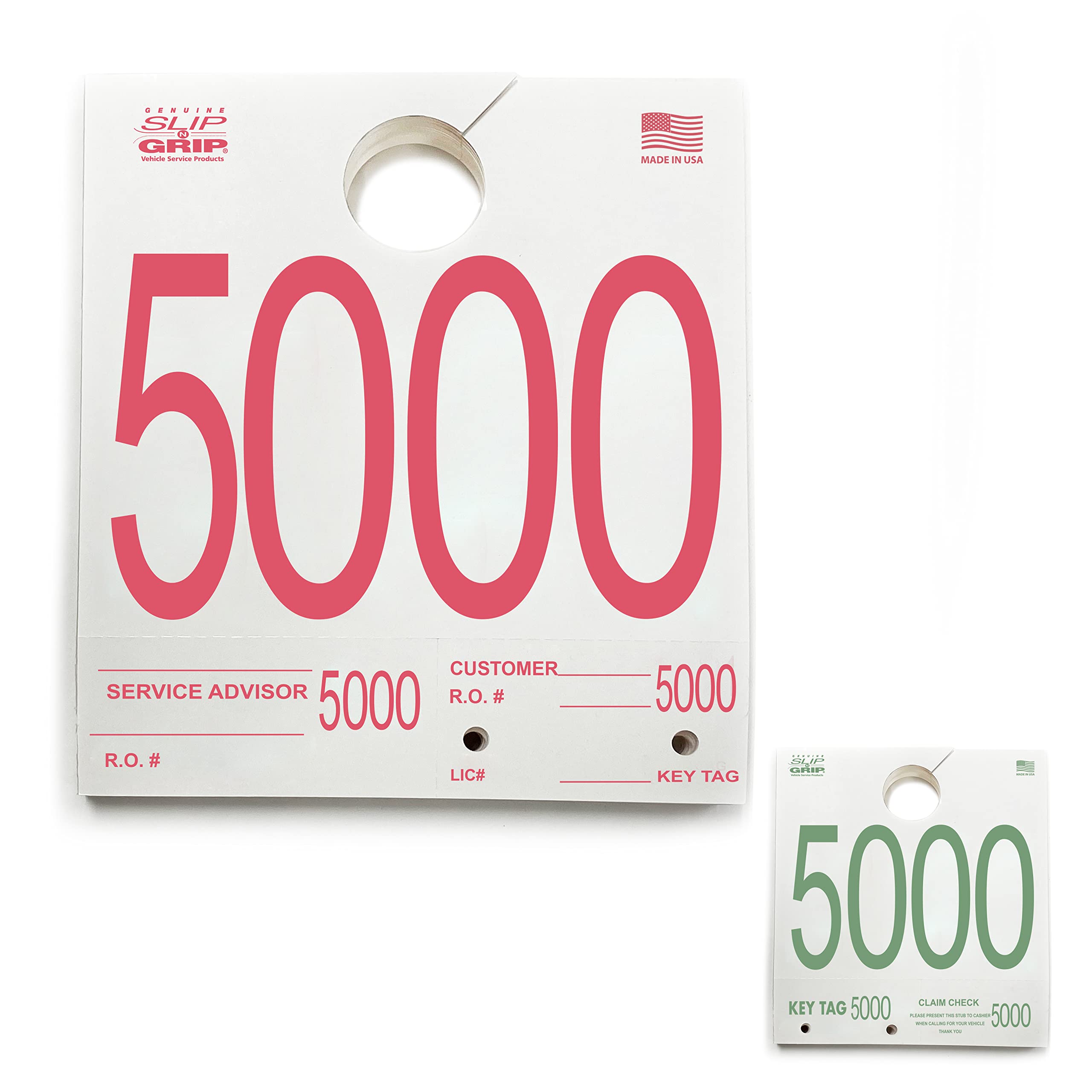 Slip-N-Grip Dispatch Numbers 5000-5999 1000ct