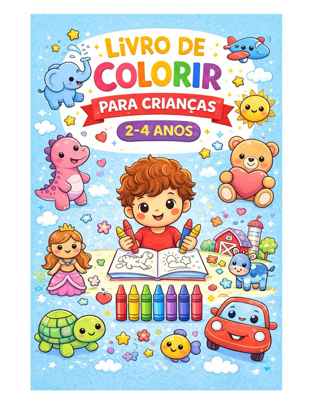 Livro de colorir para crianças