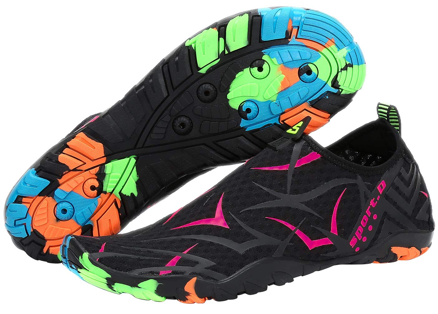 SAGUARO Scarpe da Sport Acquatici con Suola Spessa, Unisex