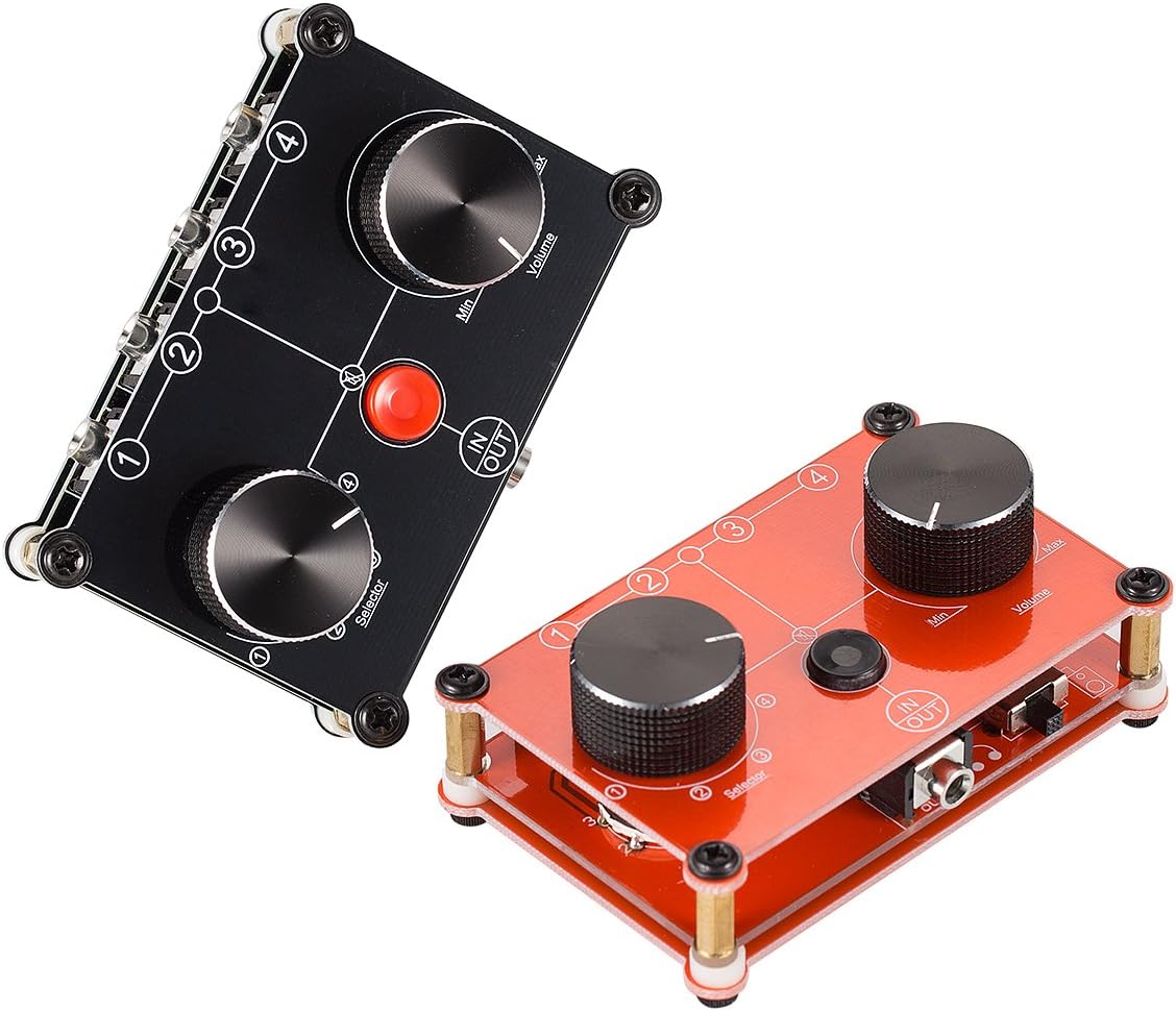 Get Discount 70% Price Nobsound Little Bear MC104 4(1)-in-1(4)-Out 4 Port 3.5mm Stereo Audio Switcher Passive Speaker Headphone Manual Selector Splitter Box Audio Sharing (Red) Promo 40% OFF Nobsound Little Bear MC104 4(1)-in-1(4)-Out 4 Port 3.5mm Stereo Audio Switcher Passive Speaker Headphone Manual Selector Splitter Box Audio Sharing (Red)