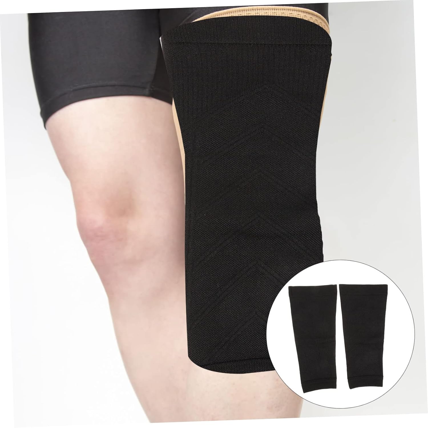 VICASKY 2pairs Calf Support Socks for Women Compression Calf Sleeves for Running Football Outdoor Activities