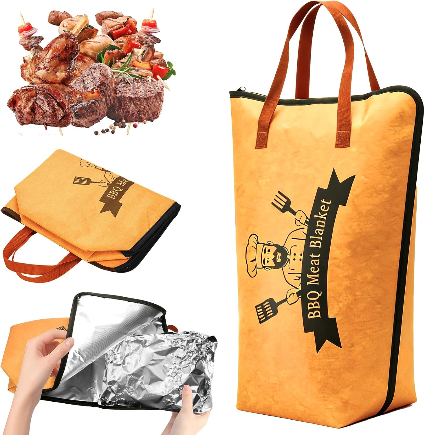 Bolsa aislante para reposo de carne BBQ 21 pulgadas miniatura 1