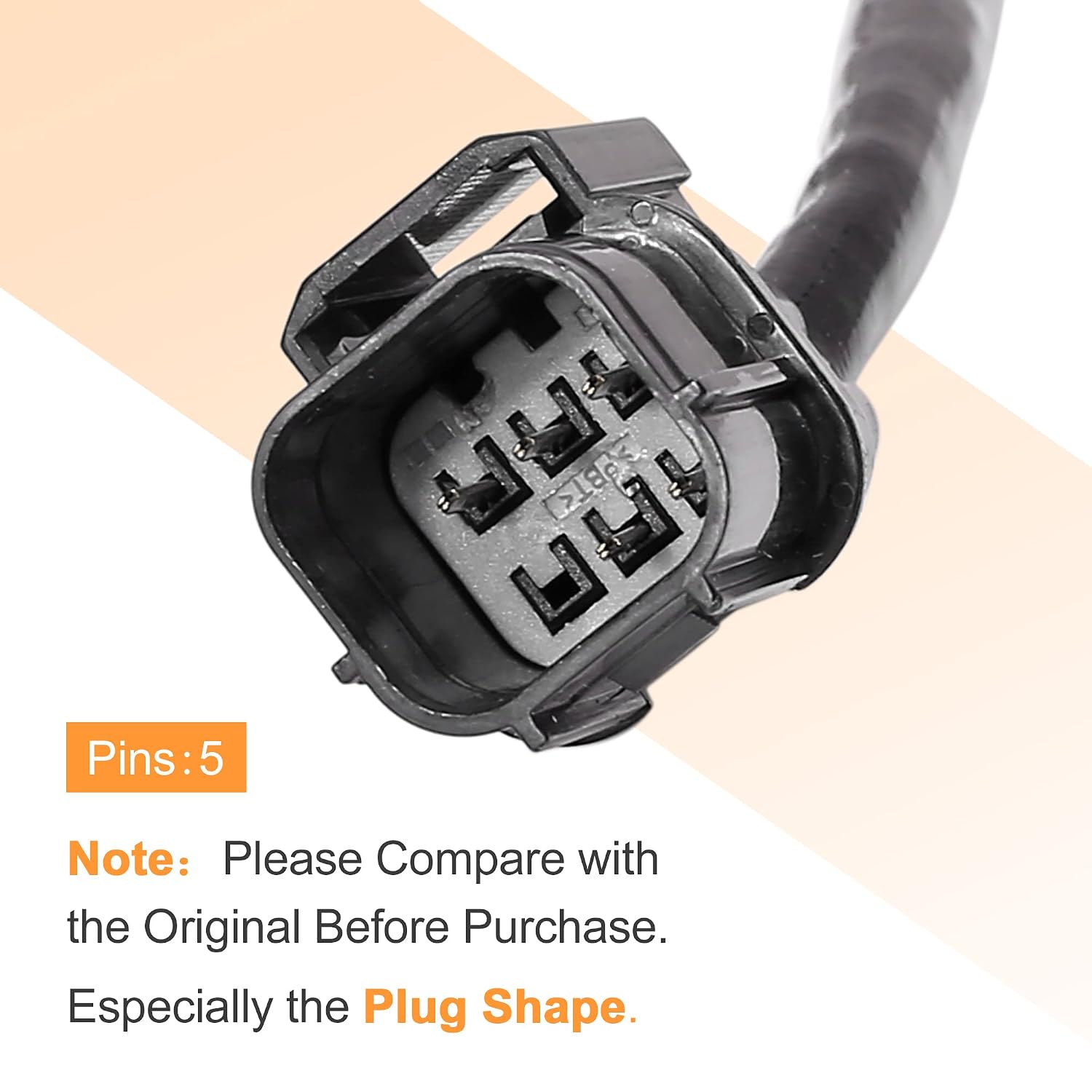 X AUTOHAUX Car Air Fuel Ratio O2 Oxygen Sensor Upstream 36531RGWA01 250-25056 for Honda Odyssey 2007-2010