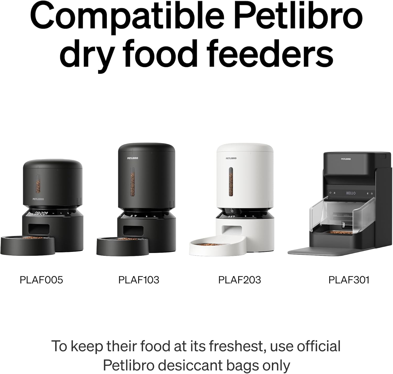 Automatic Cat Fer, Automatic Dog Food Dispenser with Freshn