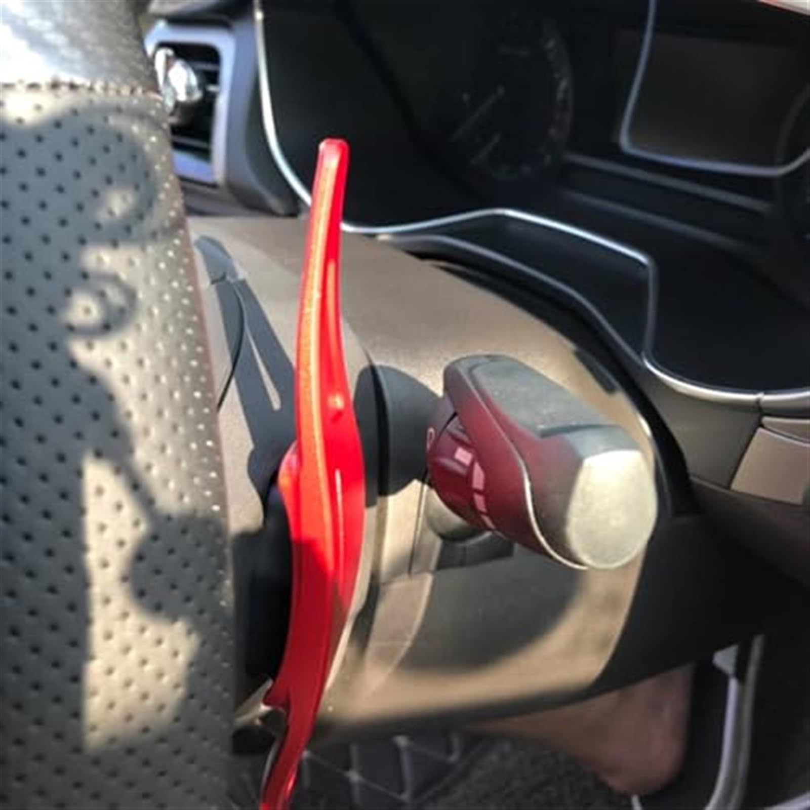 Dla Forda, Fusion, Mondeo, Vignale, Titanium, Platinum, Wagon ST-Line SE Przedłużenie łopatek zmiany biegów na kierownicy samochodu Łopatka zmiany biegów(Silver)