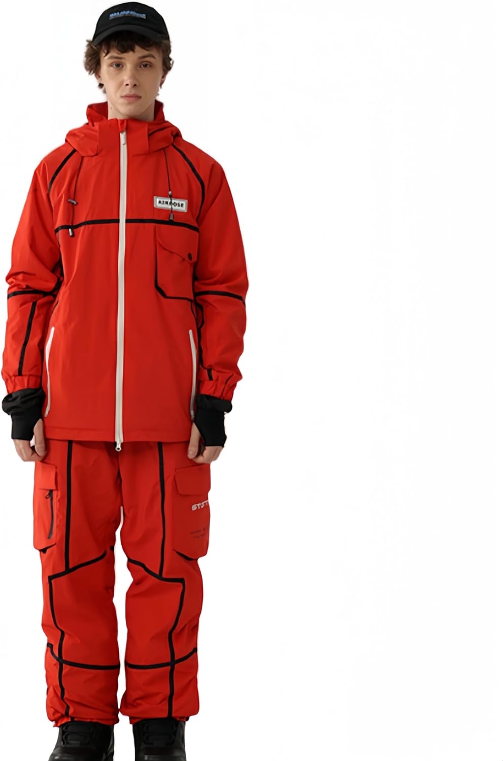 値下げ 新品未使用 デサント スキーウェア SS　ターコイズホワイト フード付き 未使用 スキーウェア SS ターコイズホワイト フード付き 値下げ 新品未