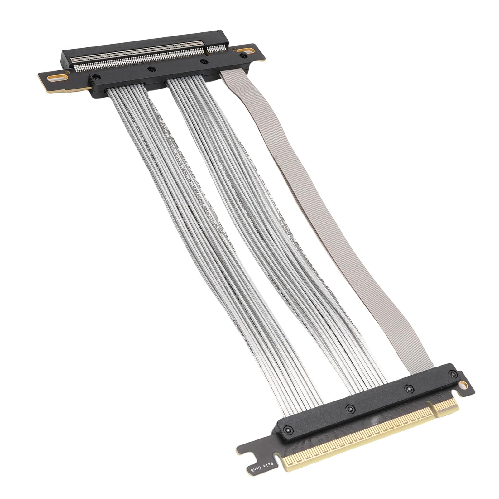 Generic Kabel Pionowy PCIE 5.0 16X Zapewniający integralność Sygnału dla Przedłużacza Karty Graficznej GPU dla Serwerów i Funkcji AI (20 cm)