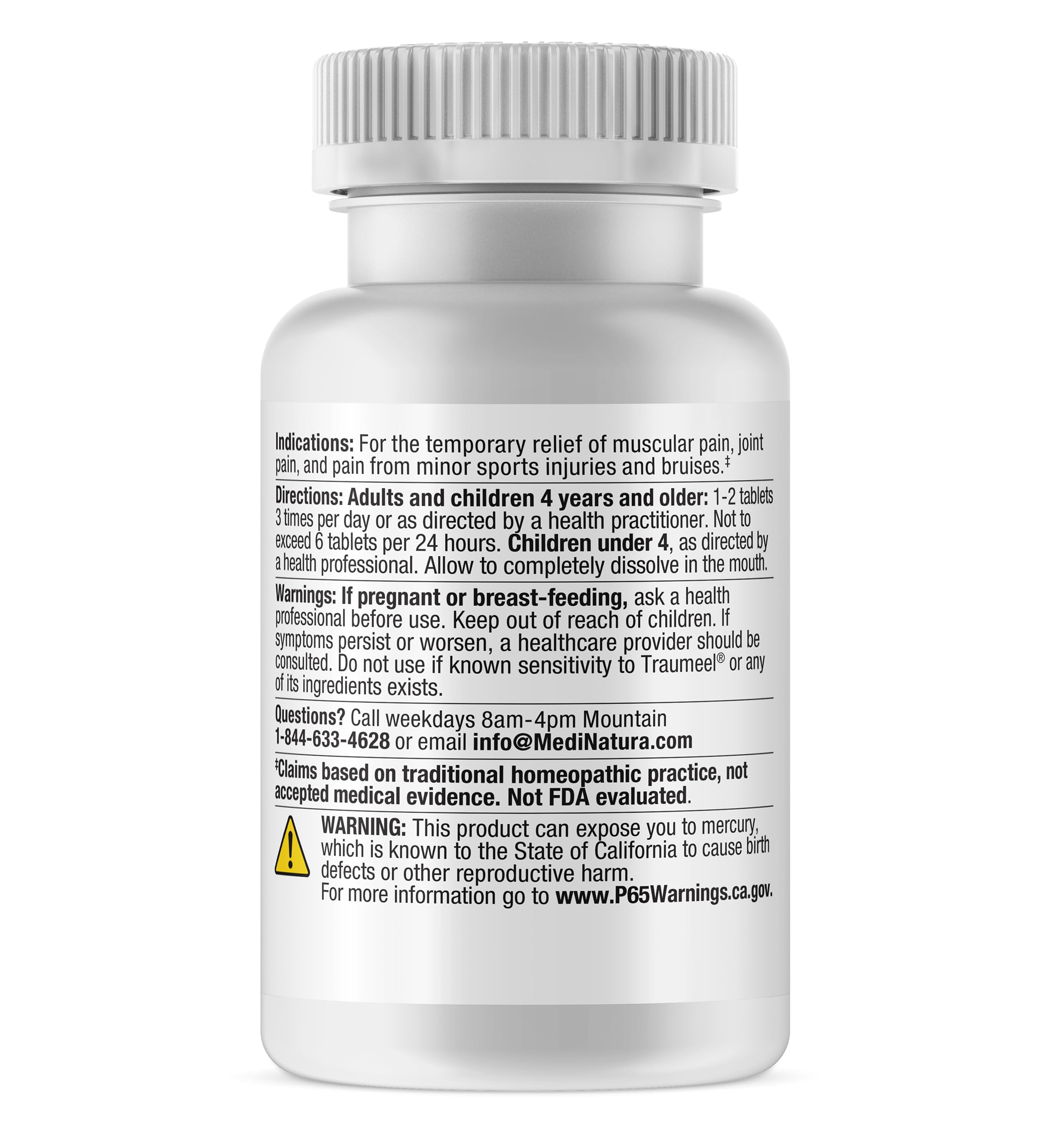 MediNatura Traumeel Arnica +13 Active Ingredients, 100 Tablets — Amazon image 2