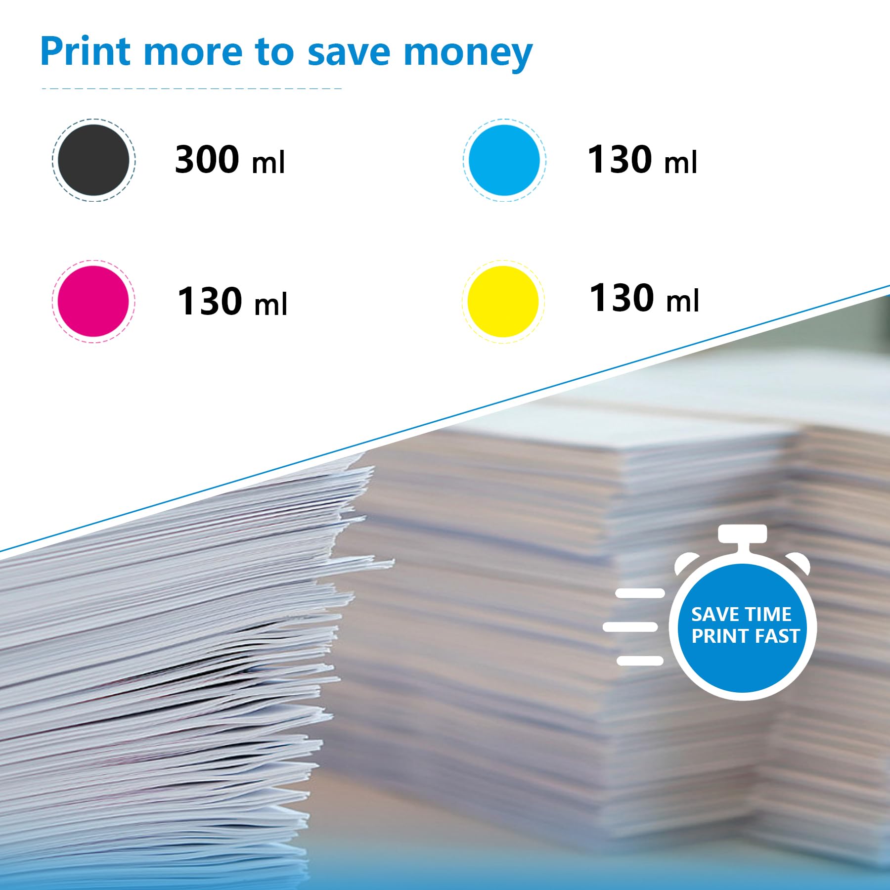 Amazon.co.jp: Lomenti 728インクカートリッジ 4個パック (300ml