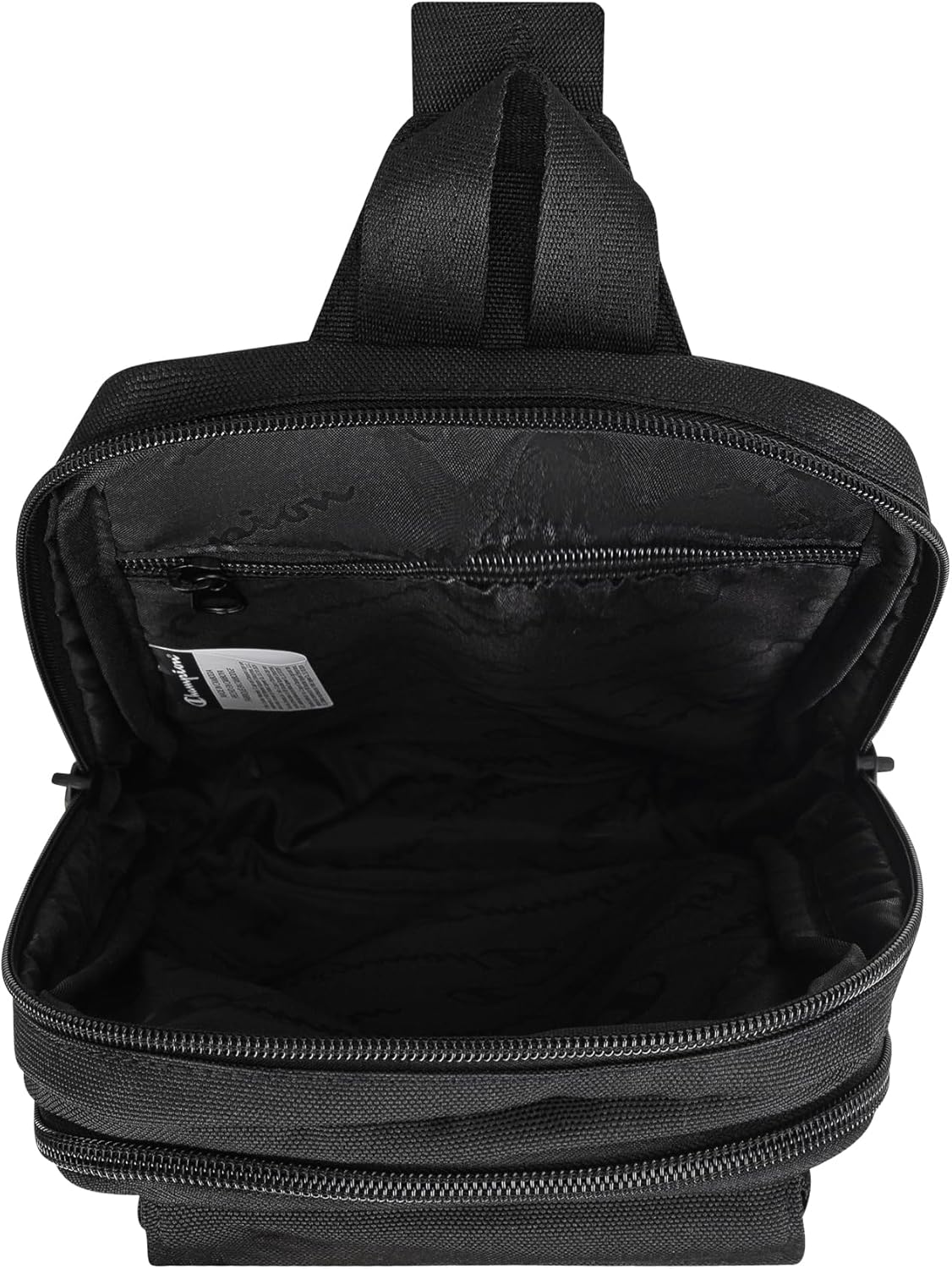 Champion unisex adult Stealth Sling Strap Pack Messenger Bags, Black, One Size US - Image 5