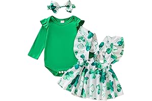 Adorable Newborn My First St. Patrick's Day Outfit