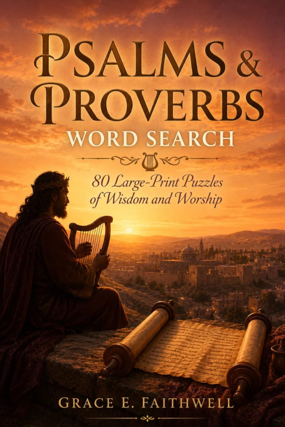 PSALMS & PROVERBS WORD SEARCH: 80 Large-Print Puzzles of Wisdom and Worship