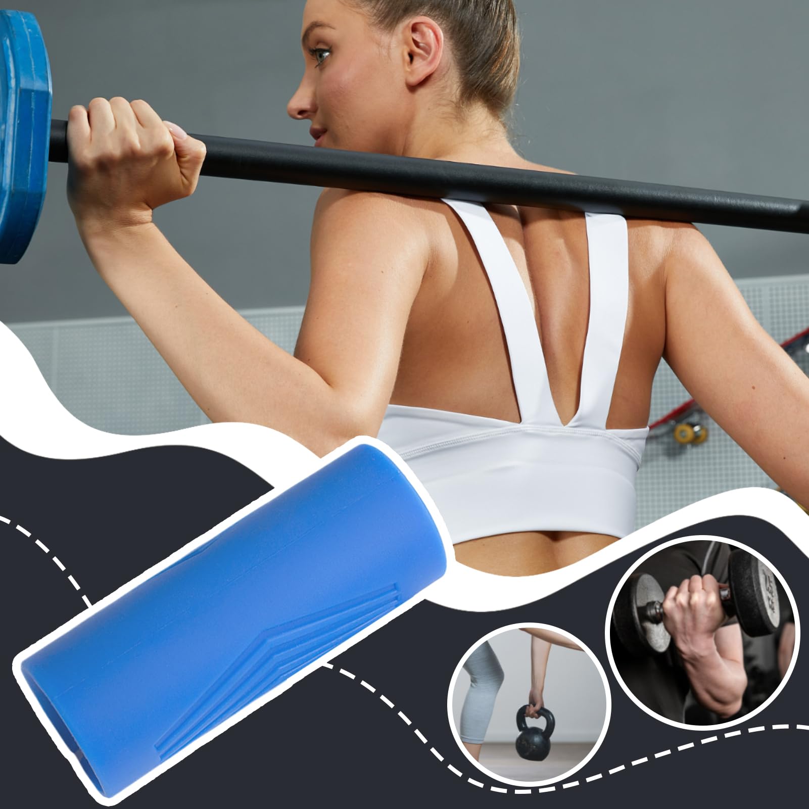 Impugnature Da Palestra Antiscivolo - Guanti Senza Dita Per Sollevamento Pesi, Crossfit E Stacchi