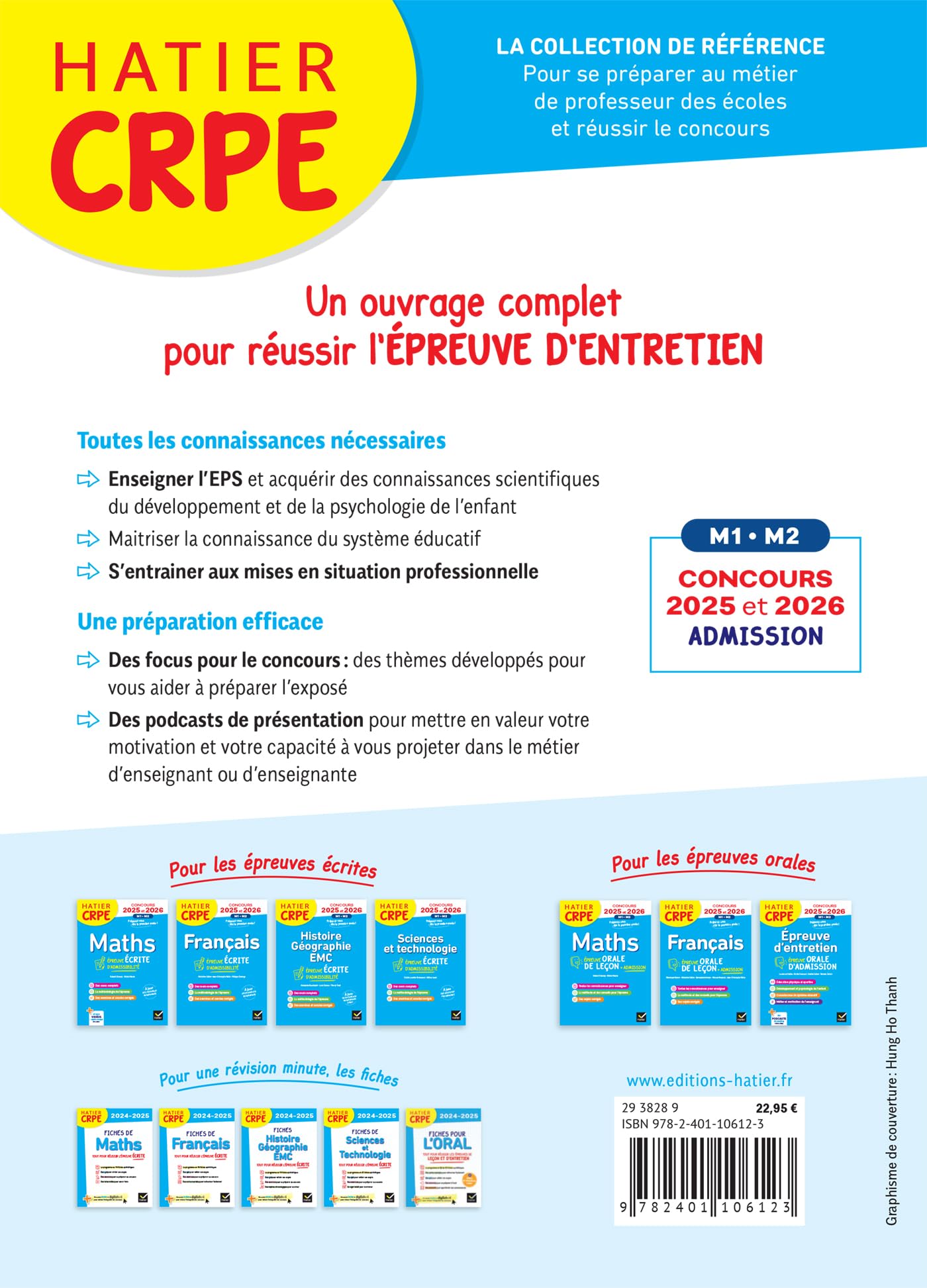 Epreuve d'entretien - CRPE 2026-2027 - Epreuve orale d'admission - L3 et M2