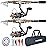 PLUSINNO Fishing Rod and Reel Combos Carbon Fiber Telescopic Fishing Pole with Reel Combo Sea Saltwater Freshwater Kit Fishing Rod Kit