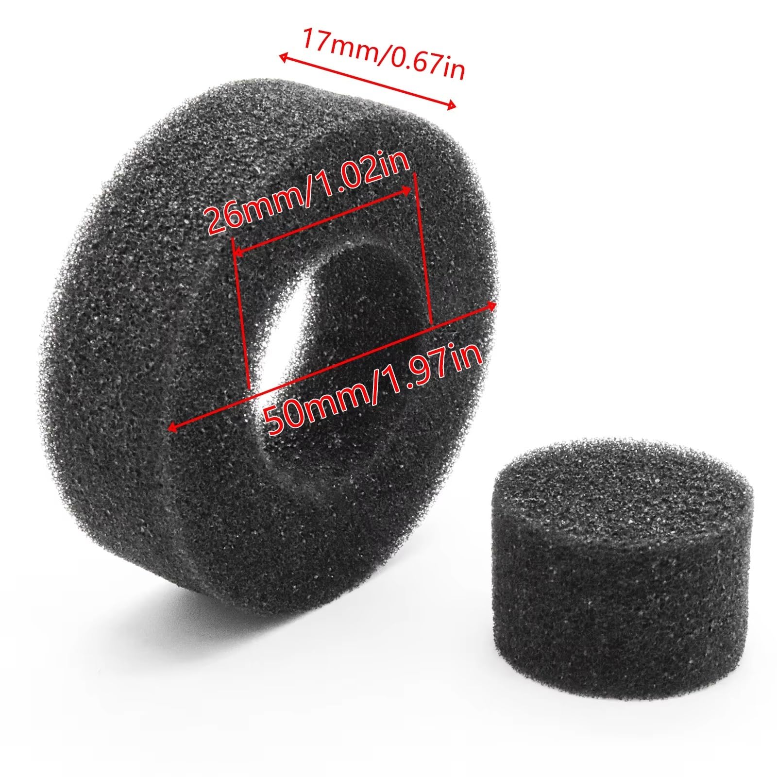 RC Upgrade Accessories for Axial for SCX24 for AX24 for FMS for FCX24 for TRX4M 1/18 1/24 Insert Foam Sponge 1.0