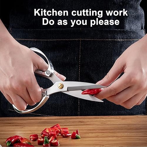 Miniatura 4 de Tijeras de cocina resistentes, tijeras de cocina, tijeras de alimentos, tijeras de carne, tijeras de cocina, tijeras de aves de corral resistentes,