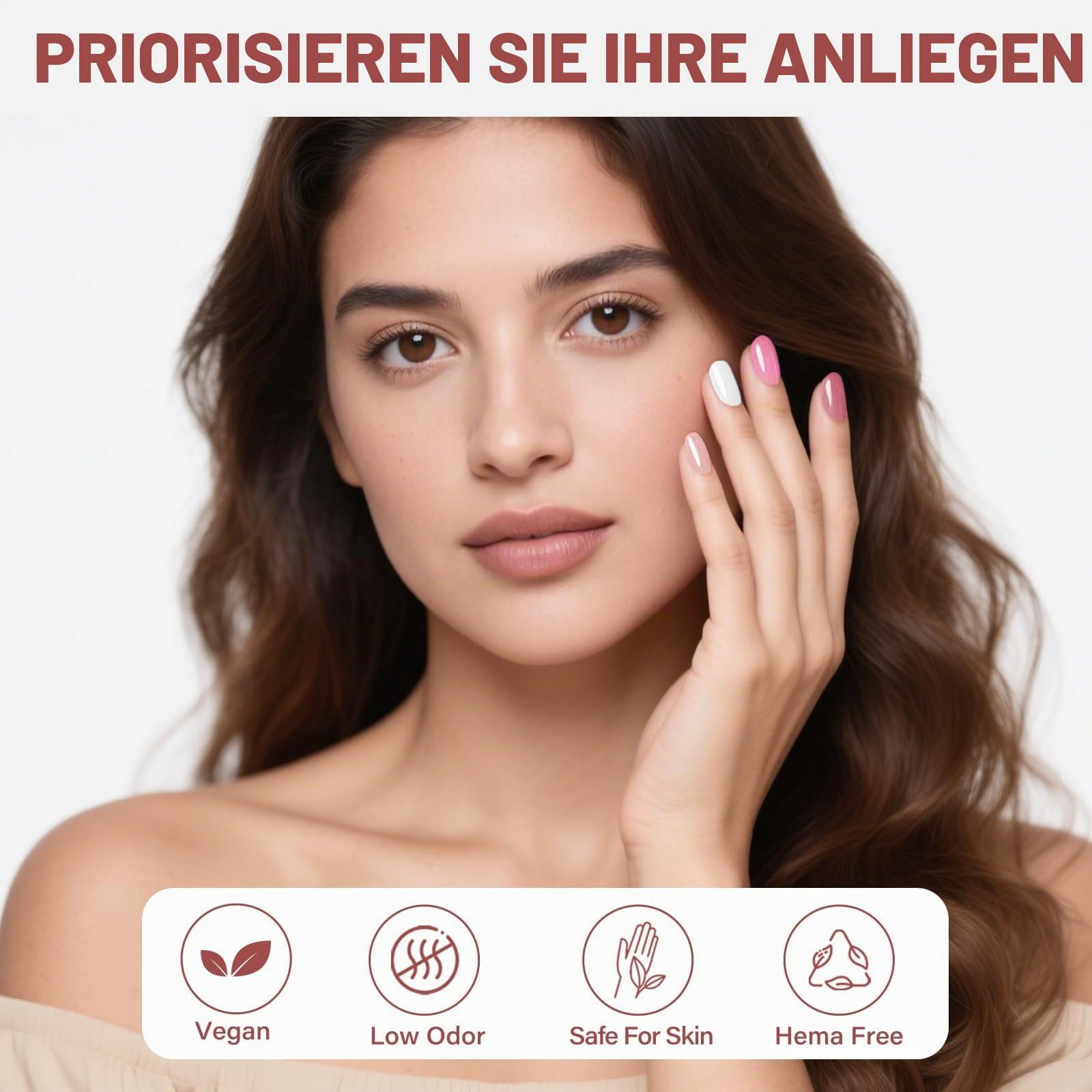 EBANKU 60 Farben 15ML Gel Nagellack Set | Gleiche Farbe Gleiche Flasche UV Nagellack mit 2PCS Base Gel and Top Coat Lang Anhaltend Maniküre Set fur Zuhause Salon
