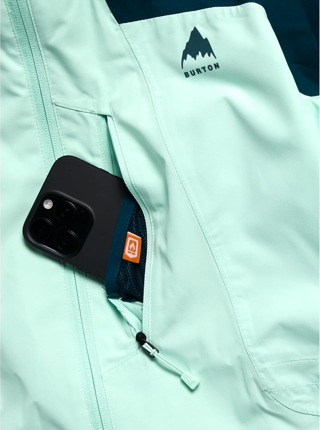 Burton Women's Reserve 2L Jacket, Atlantic Teal/Spring Frost, X-Small