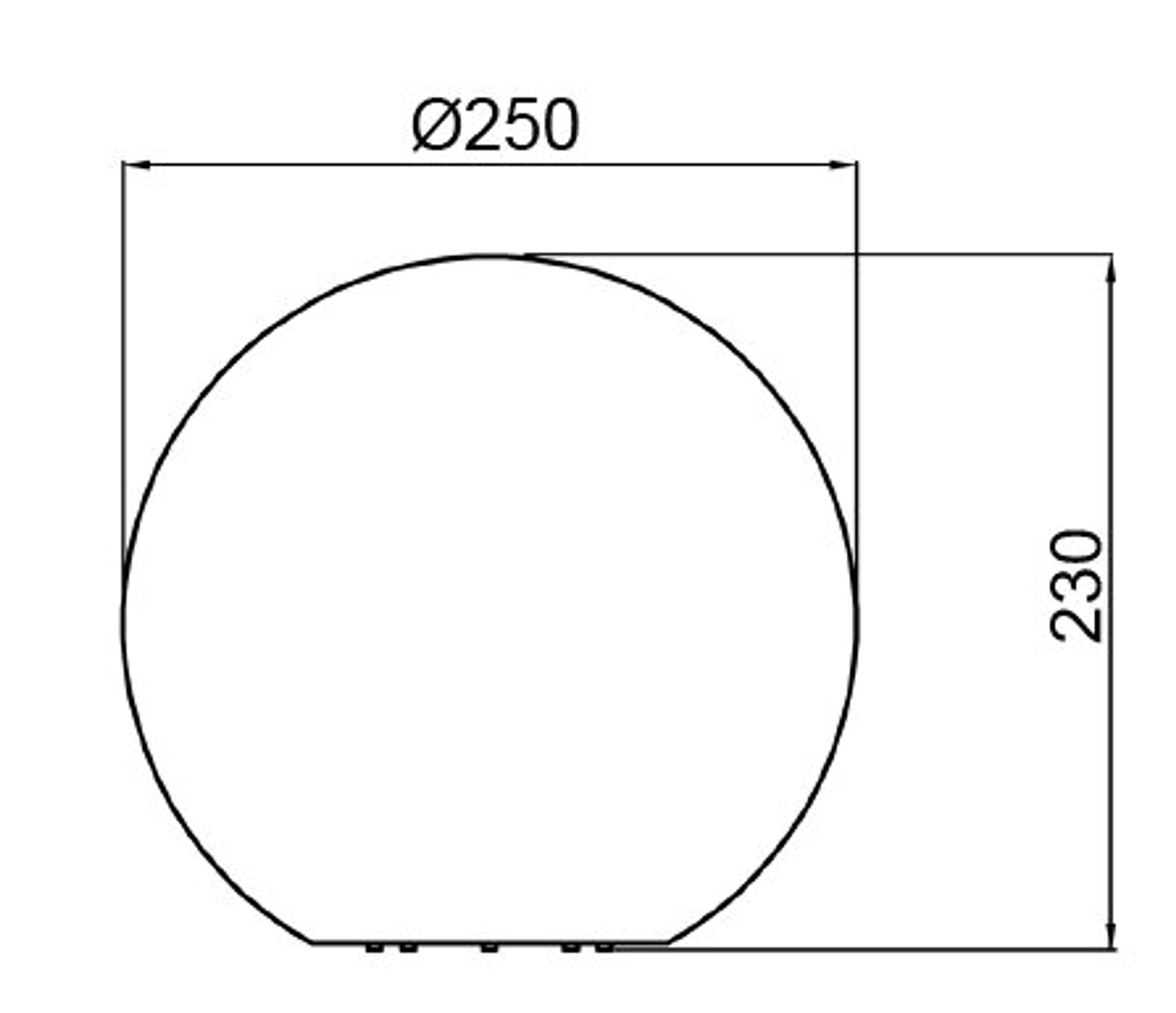 Decorativa Lámpara, – Lámpara esférica 25, 220 – 240 V AC/50 – 60 Hz, E27, 1 x Max. 20,00 W