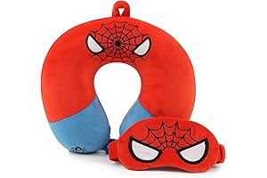 Spider-Man Sleep Mask with Travel Pillow