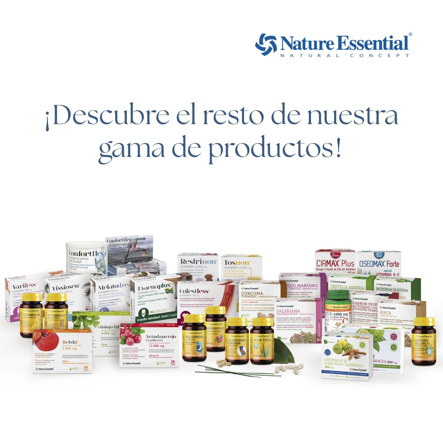 Nature Essential | Perlas de Aceite de Onagra 500 mg | 400 Perlas | Con Vitamina E | Fórmula para el Bienestar Femenino