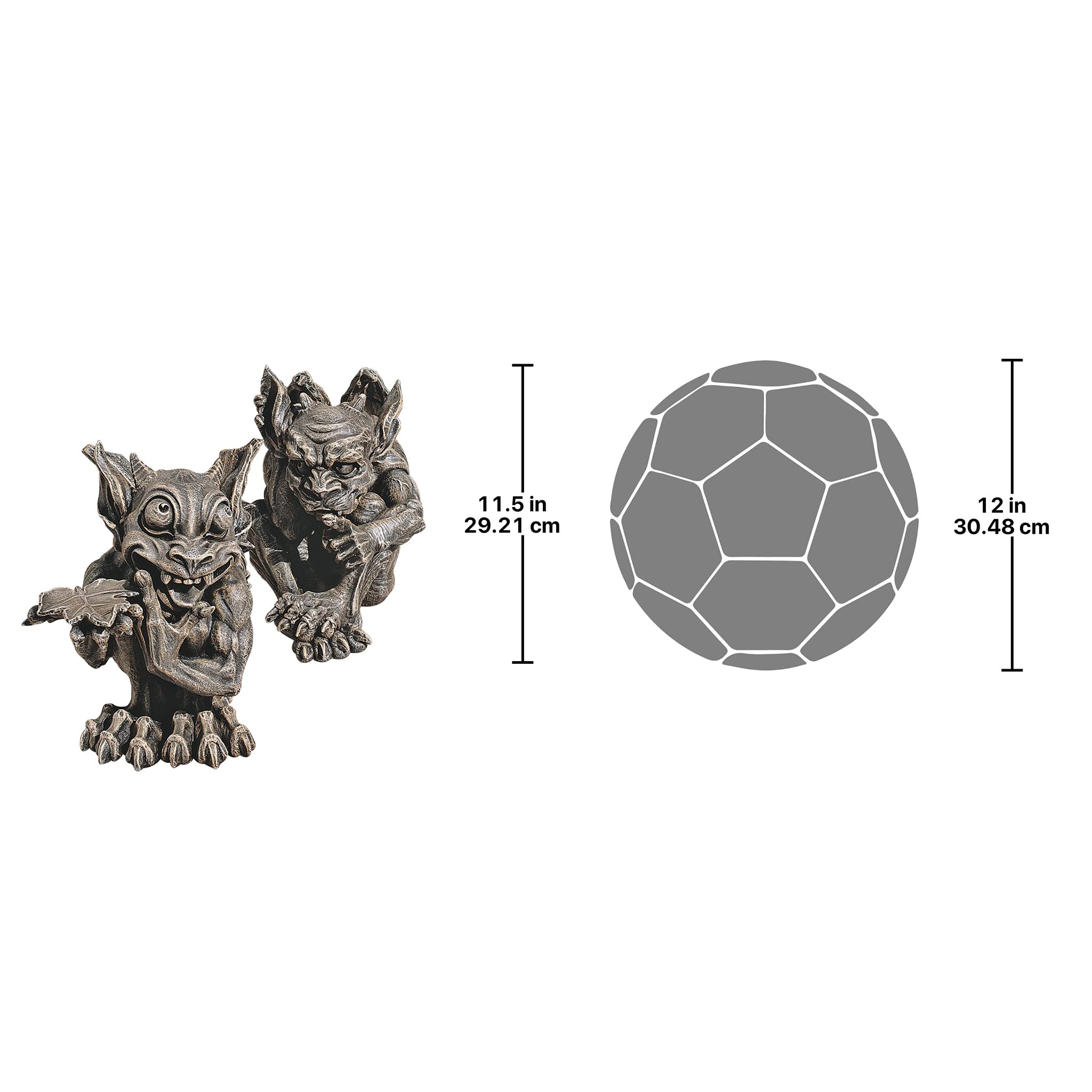 Amazon.com : Design Toscano CL93689 Babble and Whisper Gargoyle