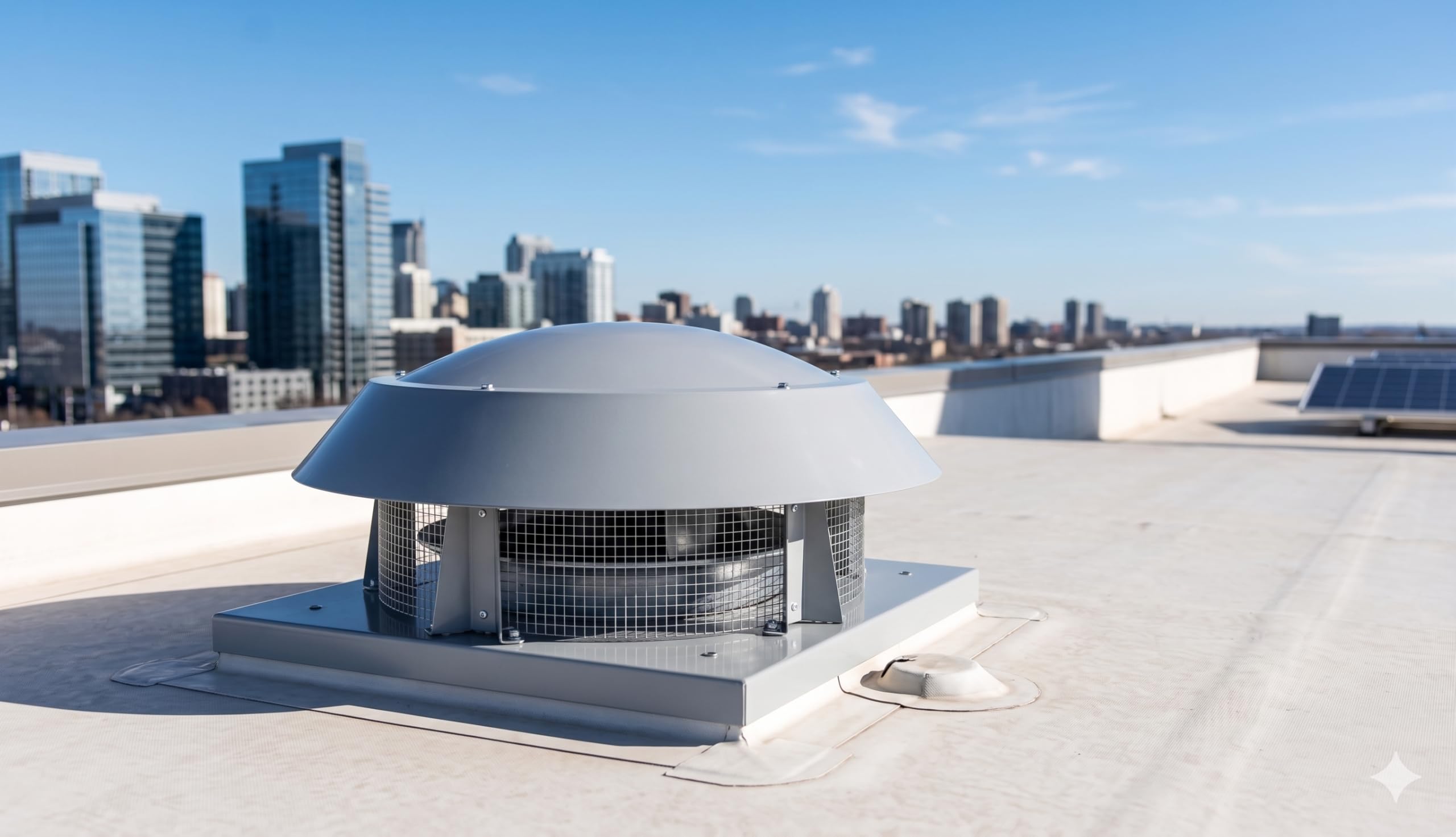 BVN VENTILATION SYSTEMS & ELECTRICAL MOTORS Dachlüfter Dachventilator Turbine Windbetrieben | Edelstahl | Zentrifugal Ventilator für Dach | 160 180 225 250 315 355 400 mm mit Drehzahlregler (180)