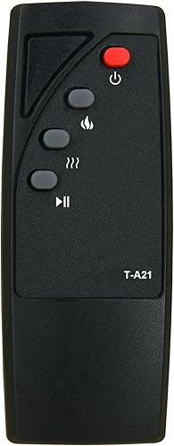 YING RAY Repuesto para estufa Twin Star ChimneyFree ClassicFlame Dura Flame Chimenea Calentador de chimenea por infrarrojos Control remoto CFI021ARU