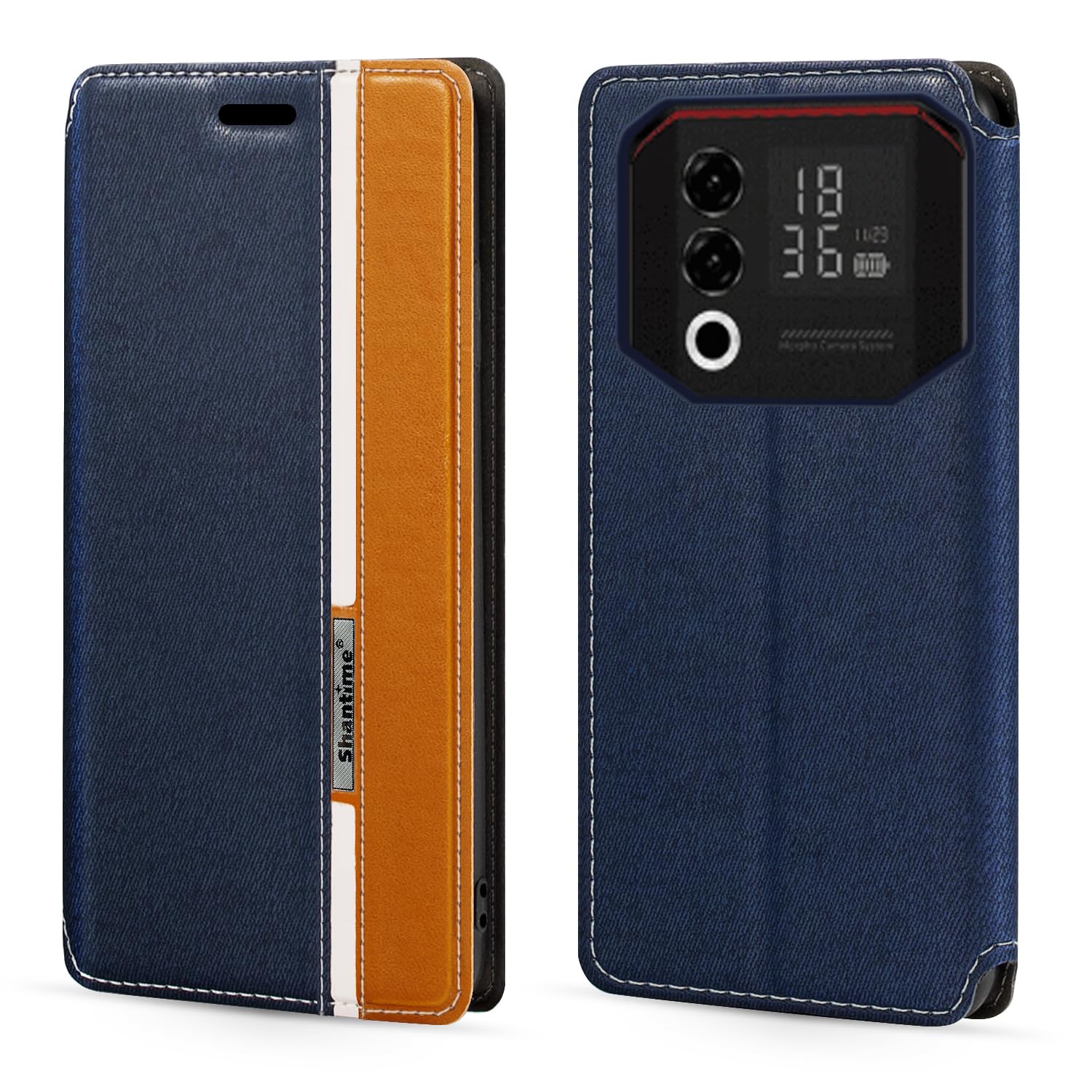 PU Leder Flip Hülle Für Doogee Blade 10 Power – Mit Magnetverschluss, Kartenfach, Ständerfunktion & TPU-Schutz, Schwarz