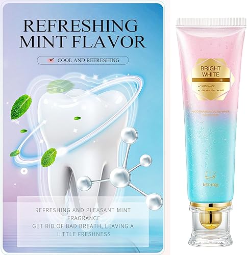 Miniatura 4 de Pasta de dientes blanqueadora de nicotinamida, pasta de dientes de niacinamida, limpia la boca (1PCS)