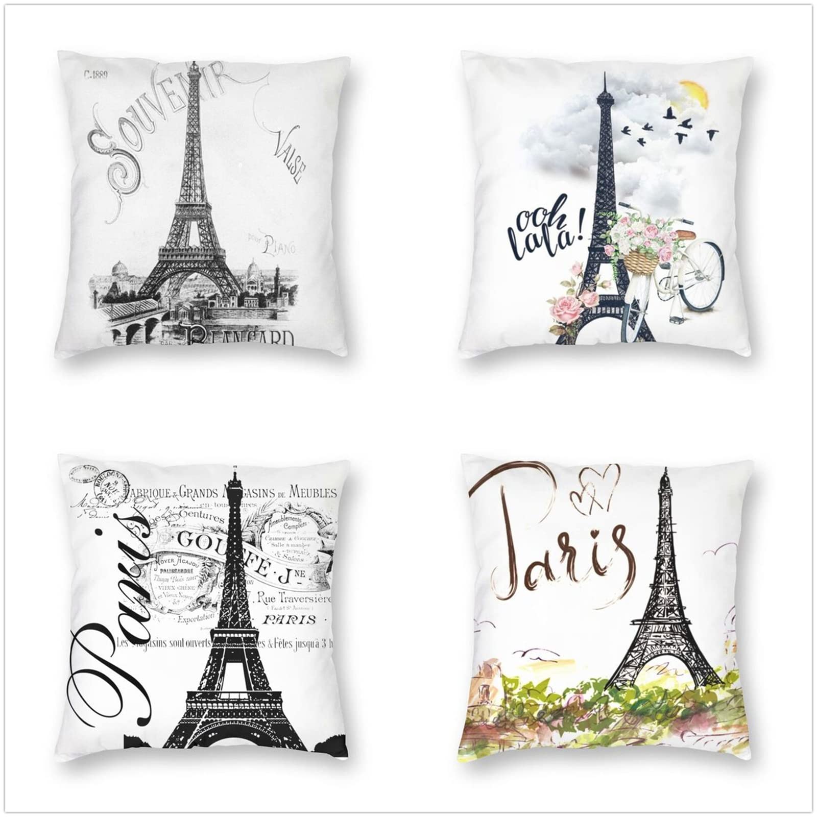 楽天市場】フランス雑貨 クッションカバー 40×40 クッション