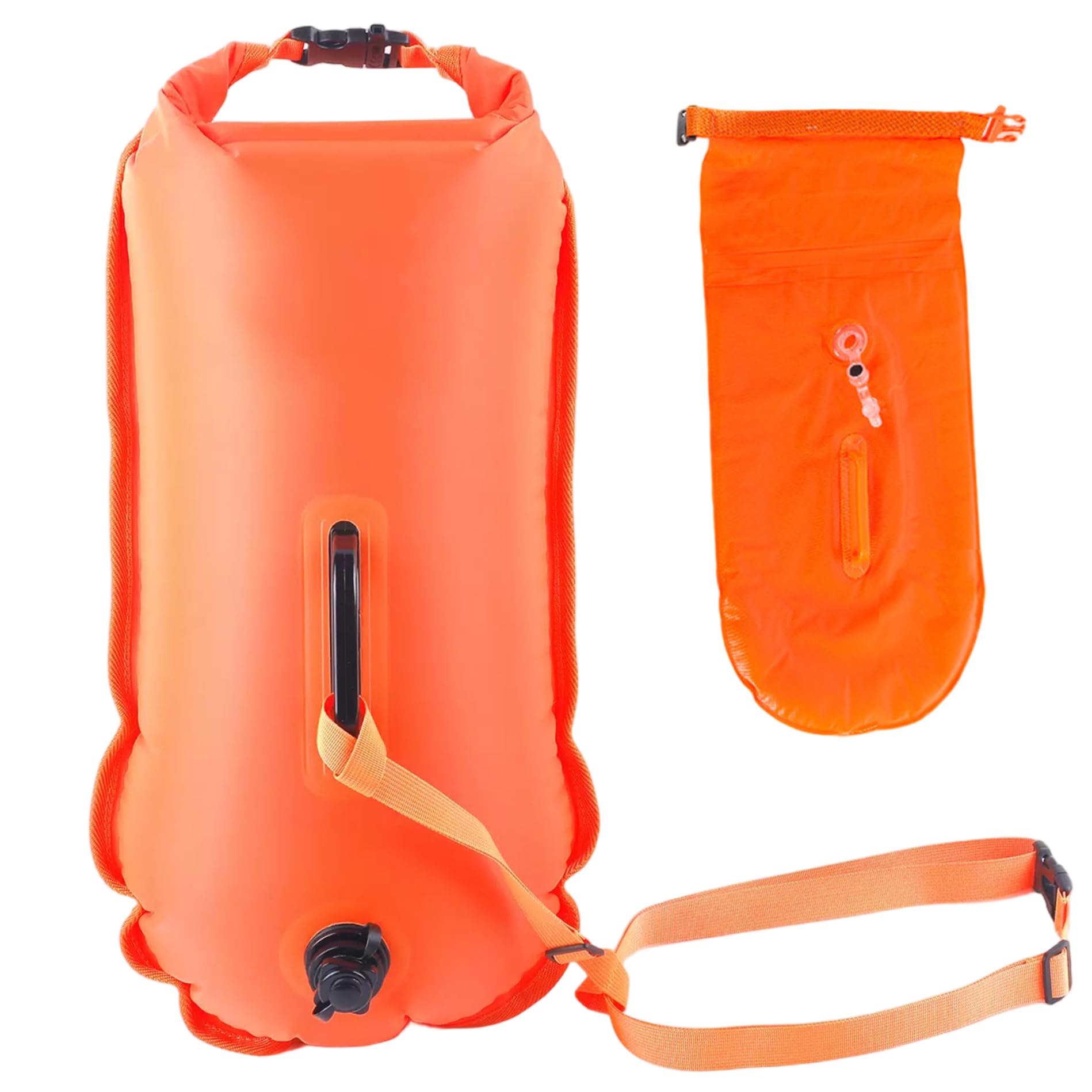Bouée de natation sac sec pour sécuriser vos parcours en eau libre - 8
