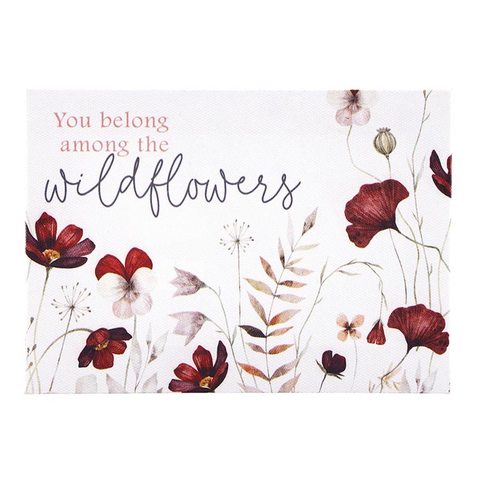 P. Graham Dunn Mini Canvas Wall Art, 5" x 7", Among the Wildflowers