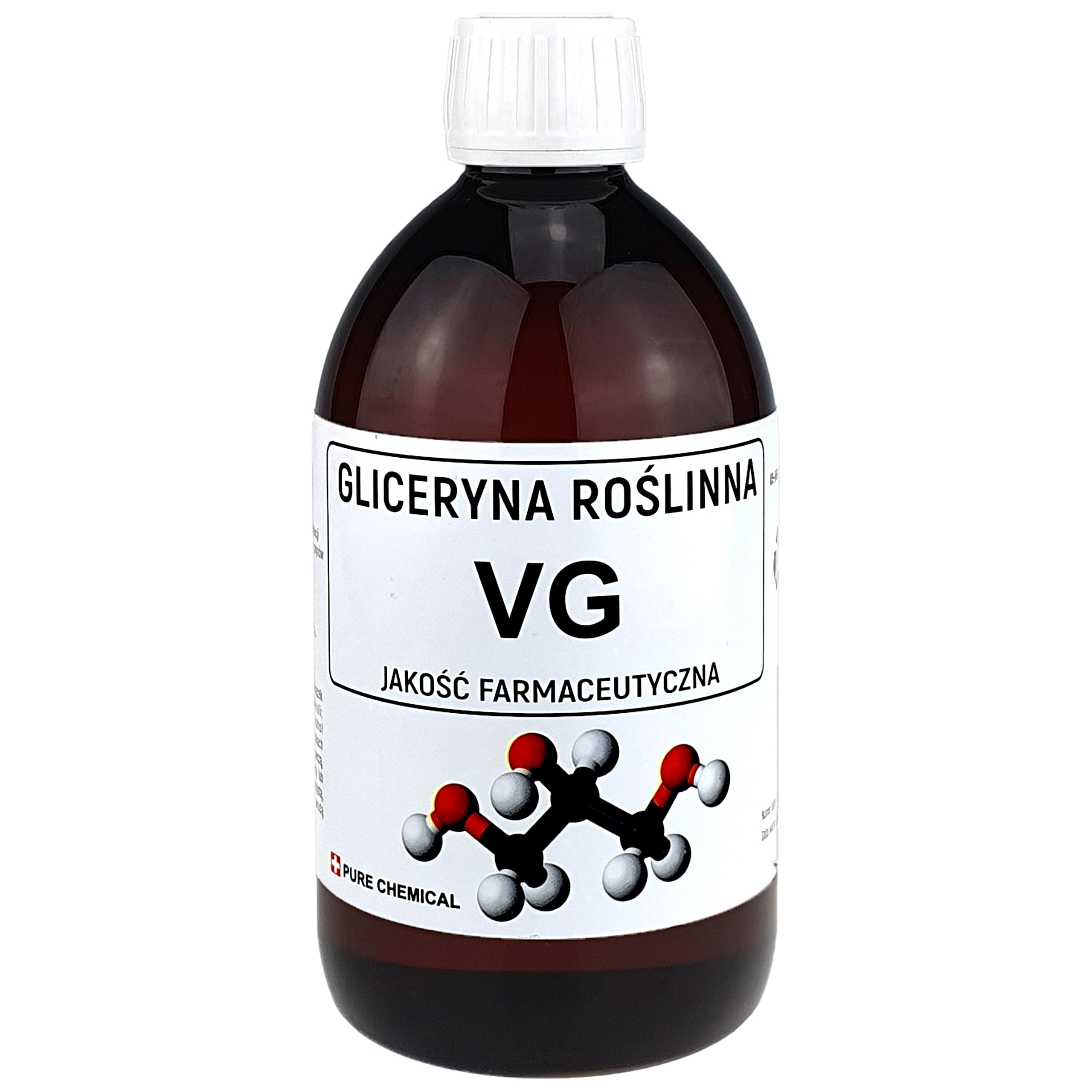 CHOSA Glicerina Vegetale 500 ml - Glicerolo E422 VG 99,​5% Puro Grado Farmaceutico per Capelli e Corpo - Perfetto per Cosmetici, Creme e Saponi - Base per Sapone Fai Da Te, 500ml