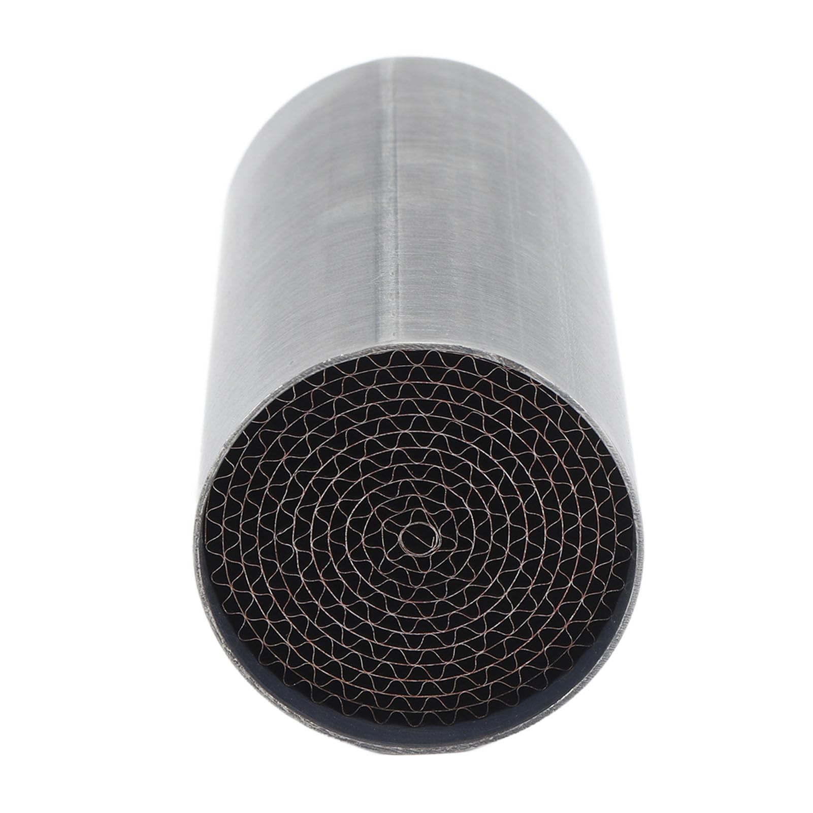 Catalyseur de Tuyau d'Échappement Universel pour Moto, Acier Inoxydable, 48x100mm, Silencieux Antirouille