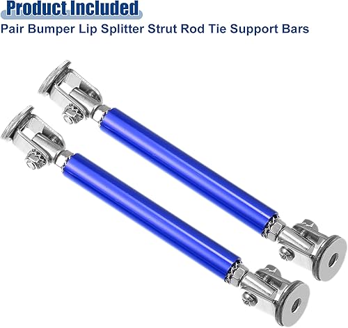 Miniatura 21 de ACROPIX Barras de soporte universales ajustables de aleación de aluminio de 3 a 5 pulgadas, 2.953 in, color rojo, paquete de 2