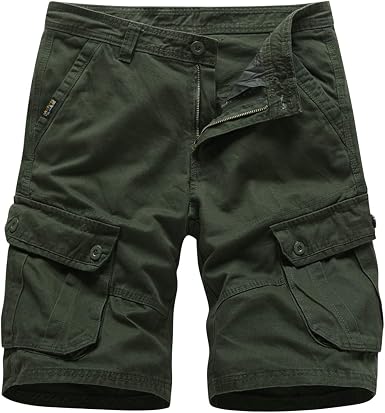 Amazon.com: Pantalones cortos de carga para hombre, ligeros, holgados, para  atletismo, al aire libre, con bolsillos : Ropa, Zapatos y Joyería