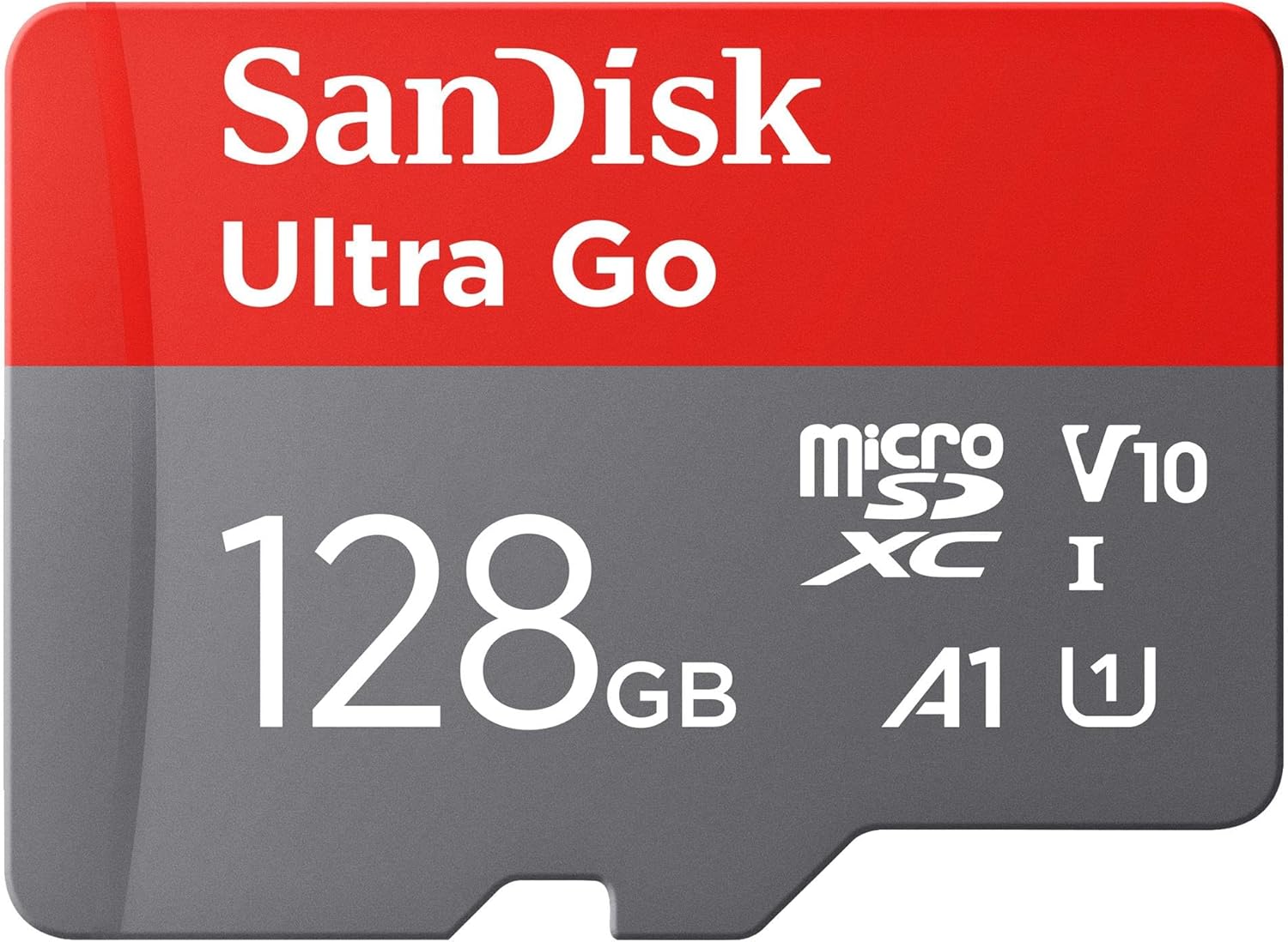 SanDisk Ultra Go micro SDXC card + SD adapter 128GB (For Android Smartphones and Tablets, Memory card up to 150 MB/s, Full HD Video, V10, A1 Faster App Performance, UHS-I, Class 10, U1) For Amazon SanDisk Ultra Go micro SDXC card + SD adapter 128GB (For Android Smartphones and Tablets, Memory card up to 150 MB/s, Full HD Video, V10, A1 Faster App Performance, UHS-I, Class 10, U1) For Amazon