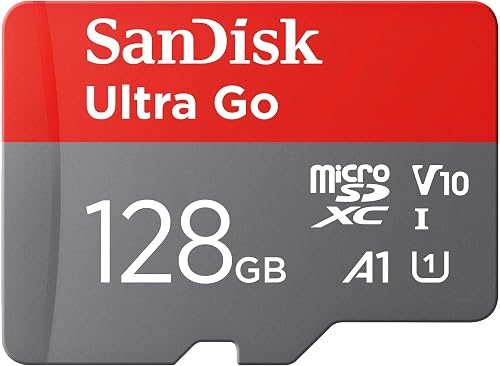 SanDisk Ultra Go micro SDXC card + SD adapter 128GB (For … - 1