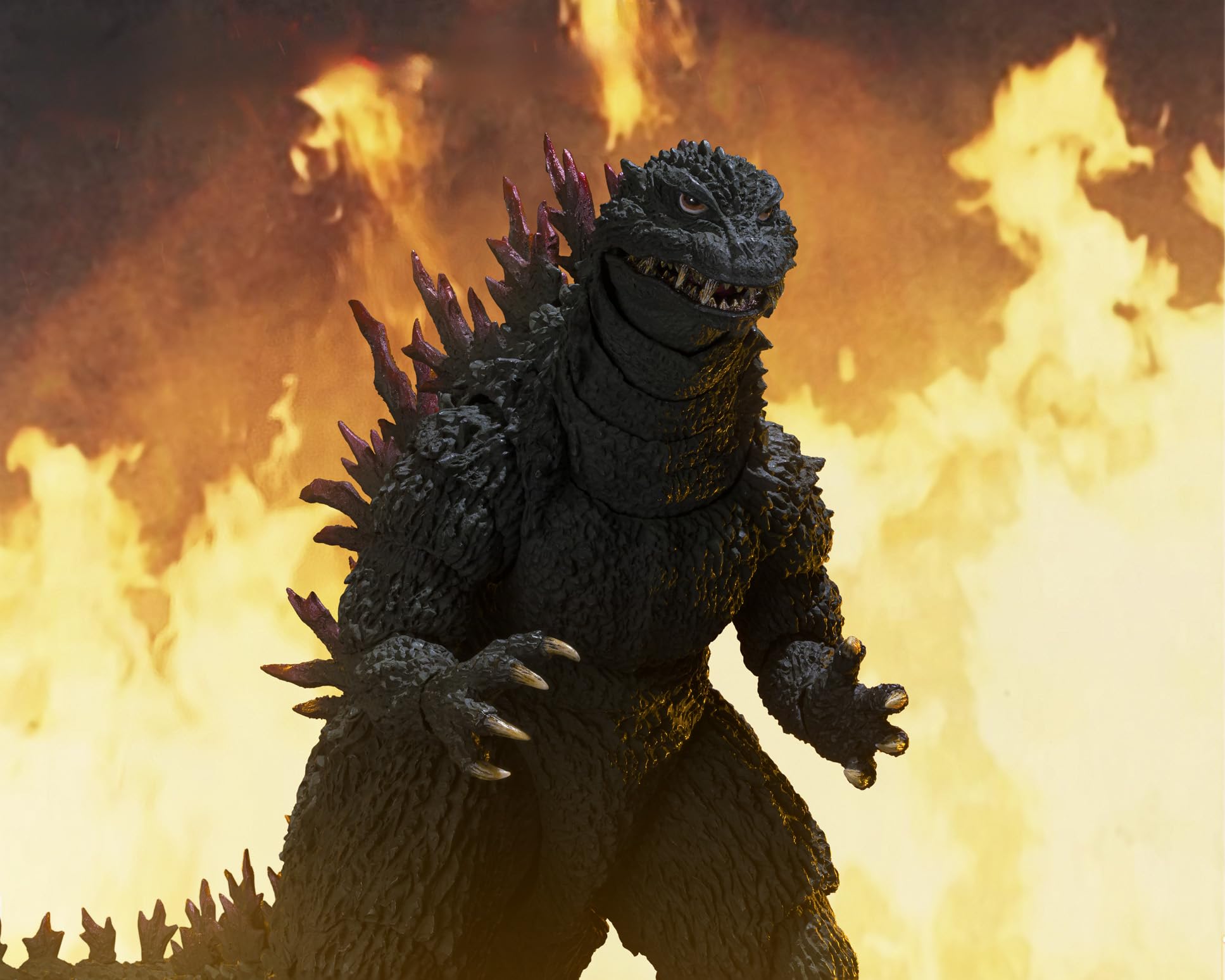 TAMASHII Nations - Godzilla vs. Megaguirus (2000) - Godzilla [2000] S.H.MonsterArts Figura de acción | Godzilla vs. Megaguirus Figura de acción de 6 pulgadas S.H. MonstArts - Godzilla 2000