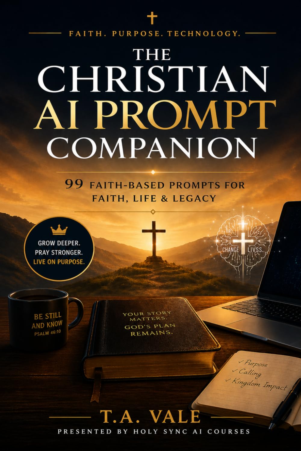 THE CHRISTIAN AI PROMPT COMPANION: 99 FAITH-BASED PROMPTS FOR FAITH, LIFE & LEGACY