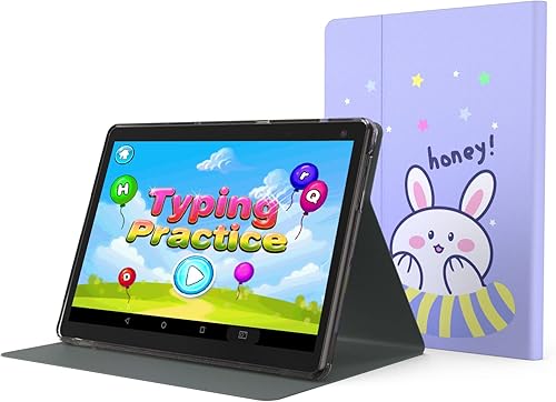 Tablet para niños tableta de 10 pulgadas tableta Android para niños pantalla de seguridad con cámara dual WiFi Bluetooth aplicación de control