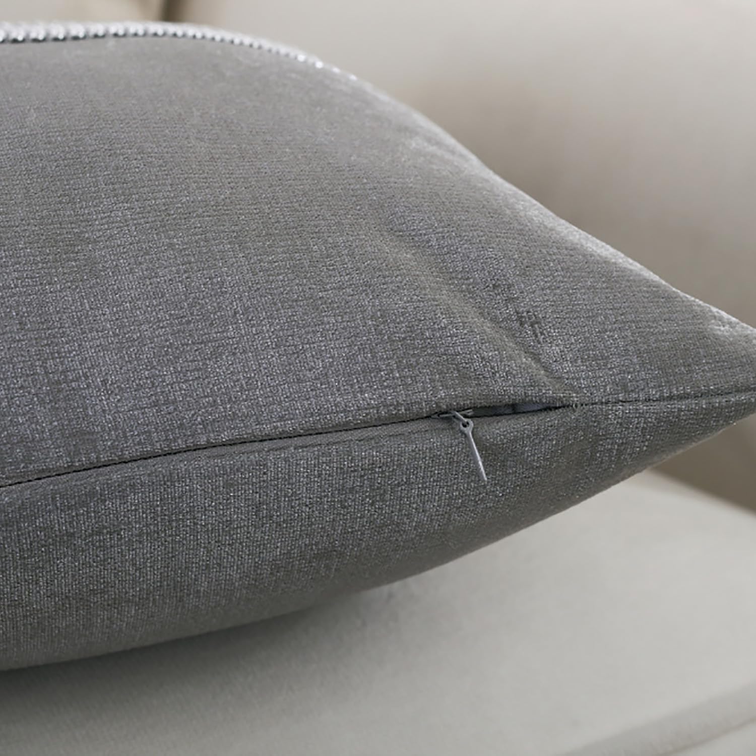 Federa decorativa per cuscino con motivo a diamanti, per decorare la casa e il divano