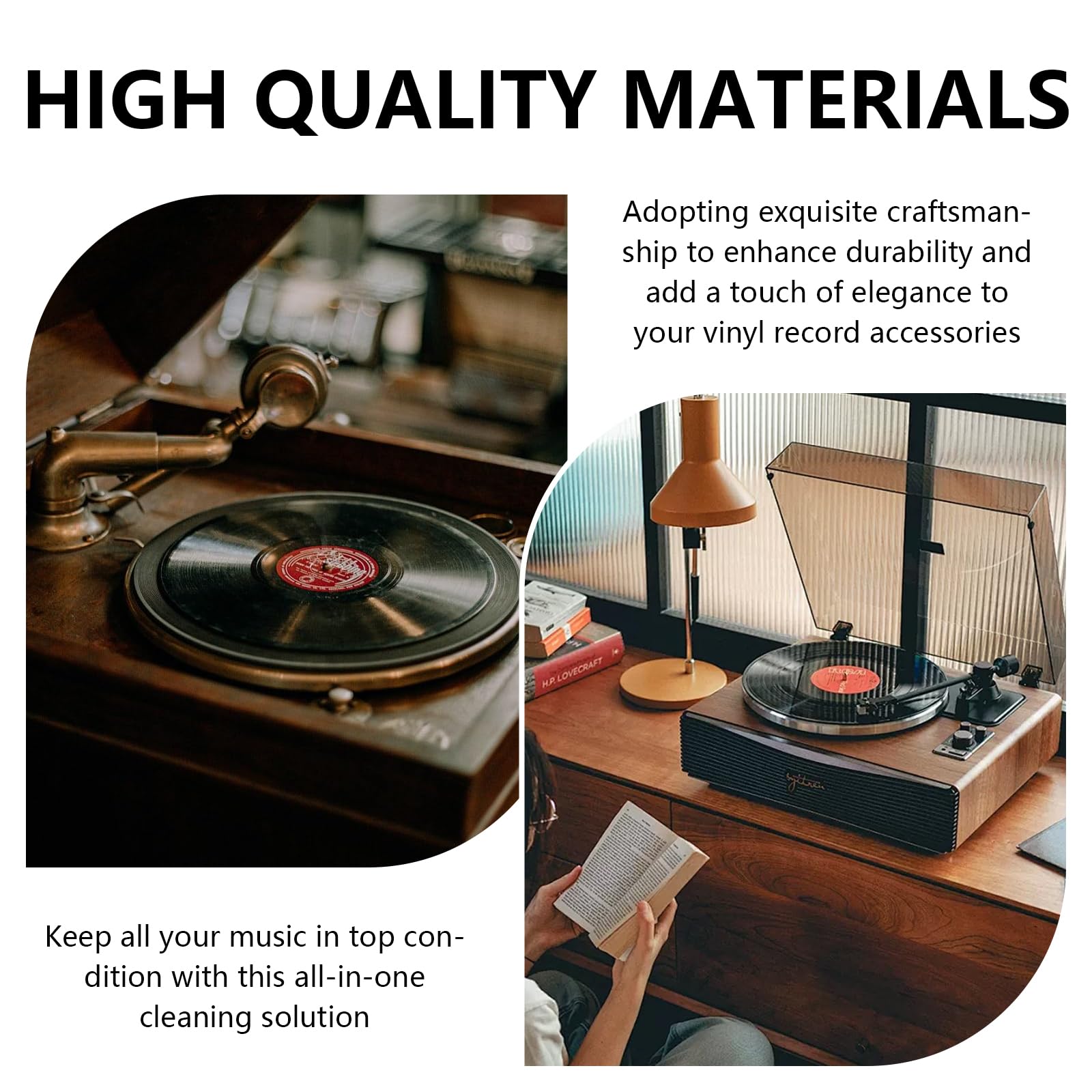Panno per la pulizia dei dischi in vinile, confezione da 5 panni antistatici per la pulizia dei CD, in microfibra ultra morbida, senza pelucchi, per LP/CD/DVD, 23,9 x 16,5 cm, panni anti-spargimento